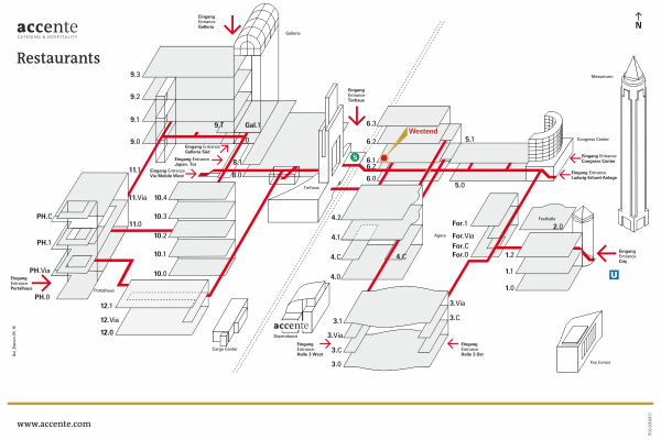 Lageplan Westend