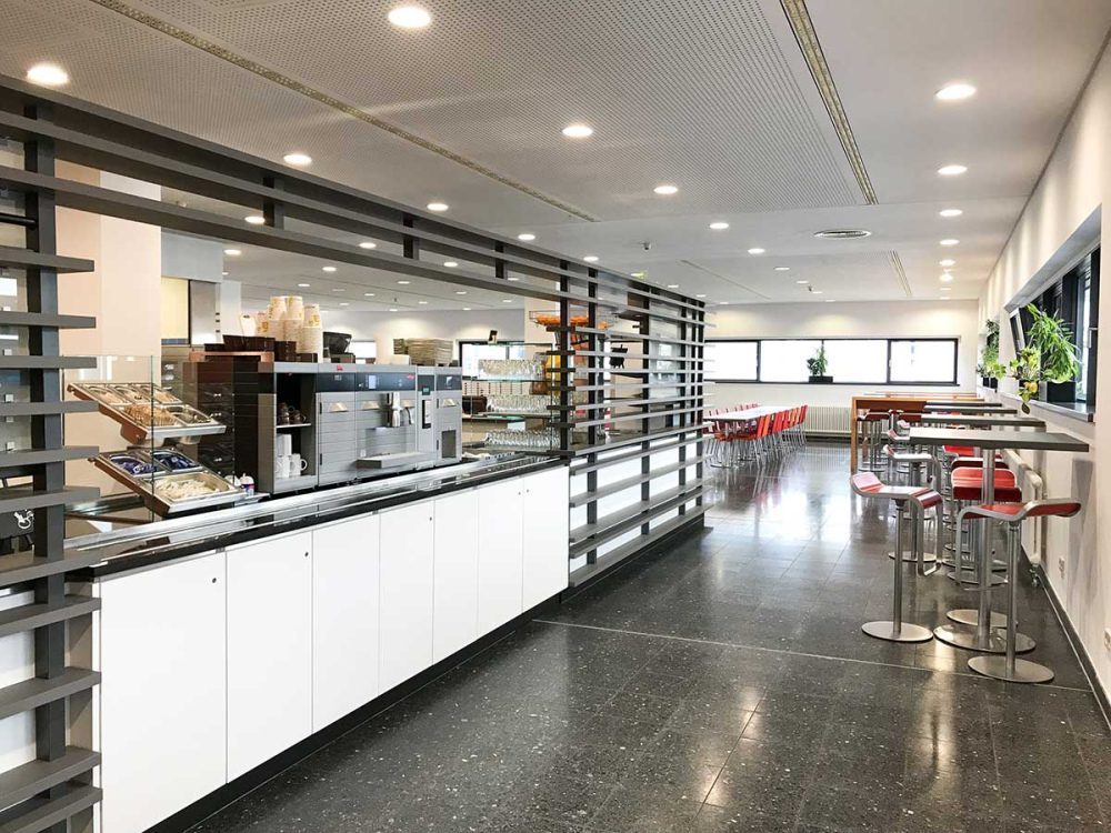 Blick ins Restaurant Cucina