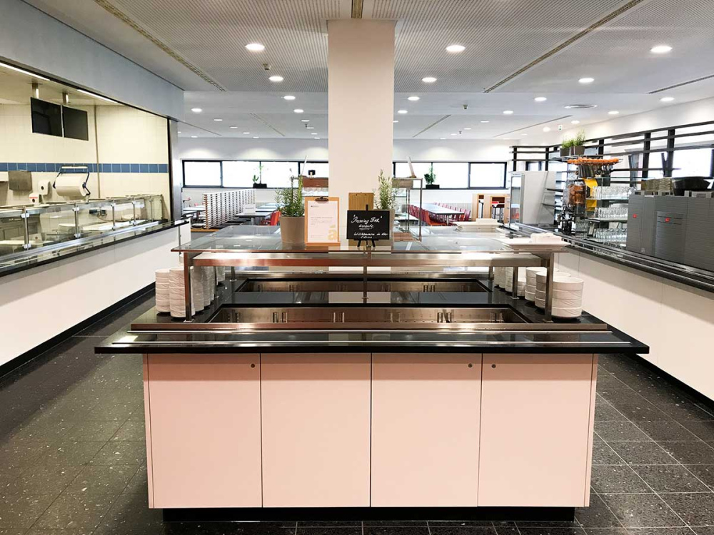 Blick ins Restaurant Cucina
