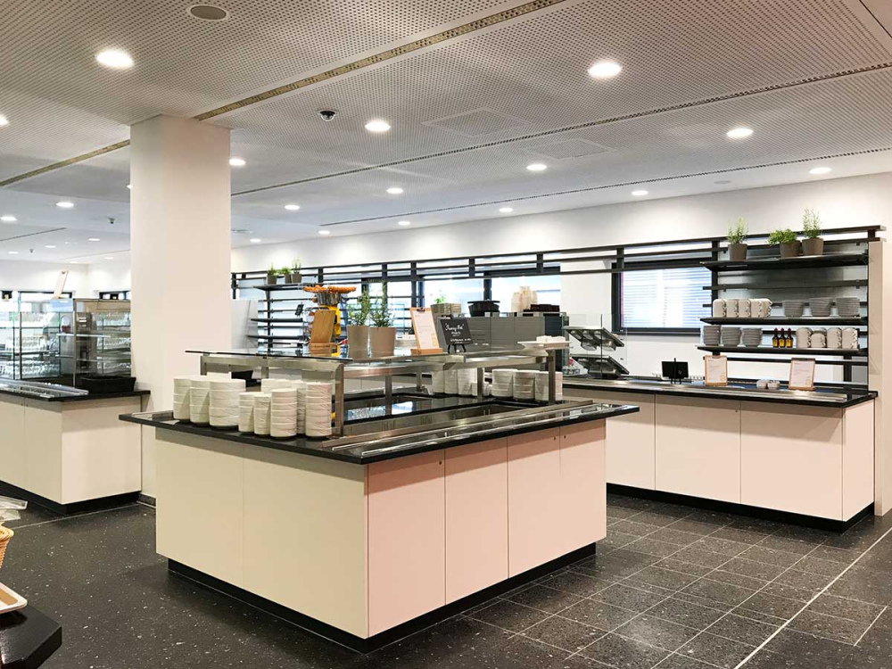 Blick ins Restaurant Cucina