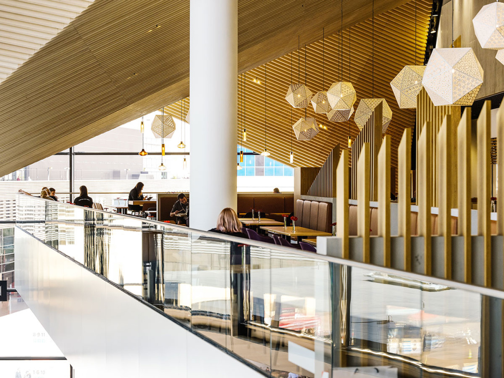 Blick ins Restaurant FInery