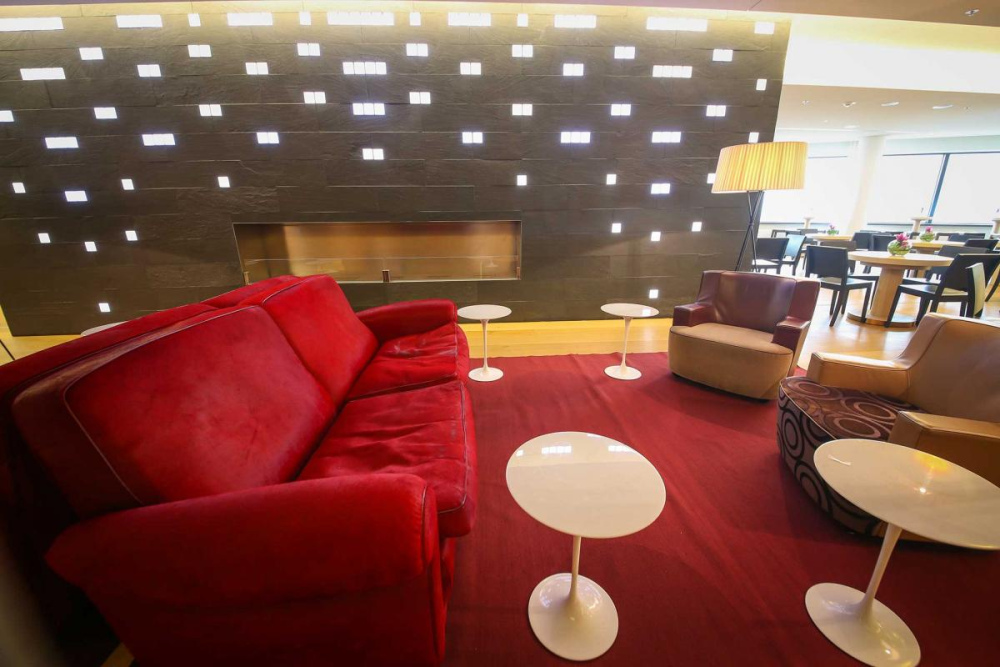 Blick ins Restaurant Pressecenter