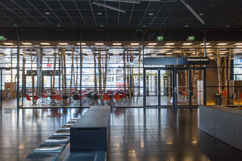 Blick ins Restaurant Verdino