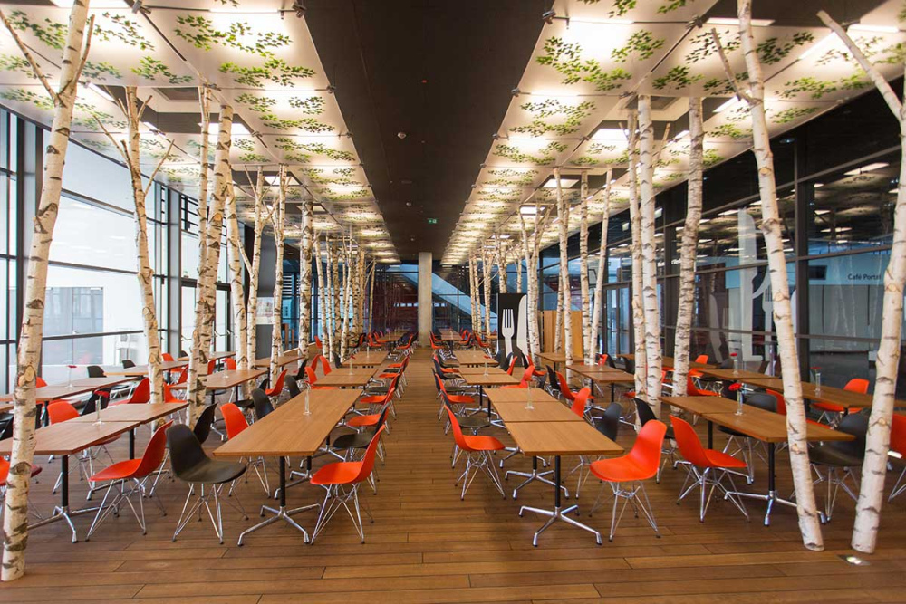 Blick ins Restaurant Verdino