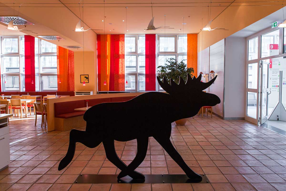 Blick ins Restaurant Stremma