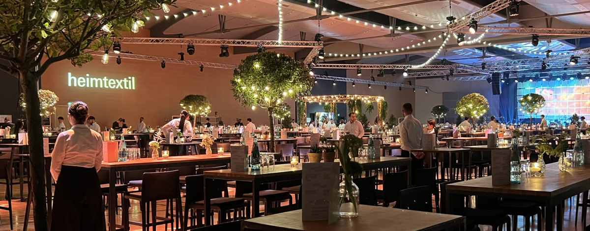 Gastronomie und Essen auf der Heimtextil