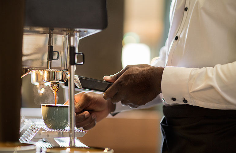Über uns Barista