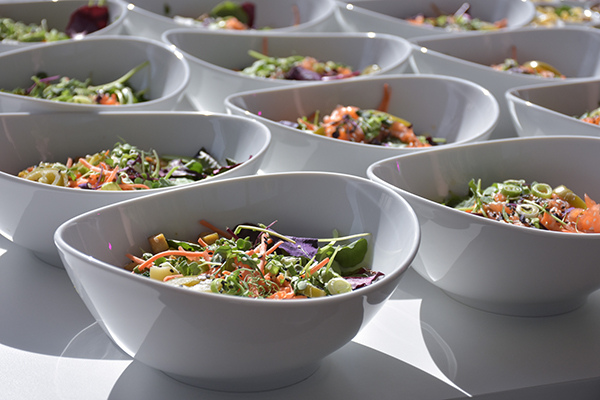 Catering for conference rooms during the trade fair