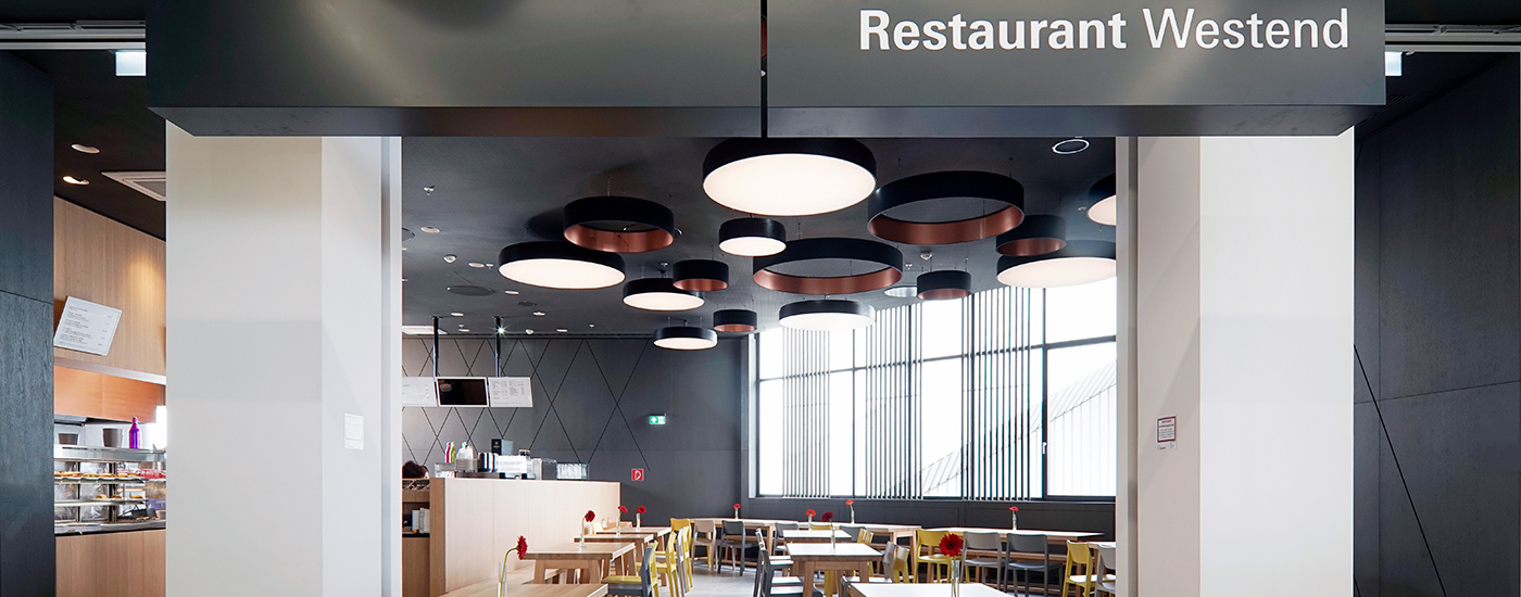 Gastronomie Messe Frankfurt accente Westend