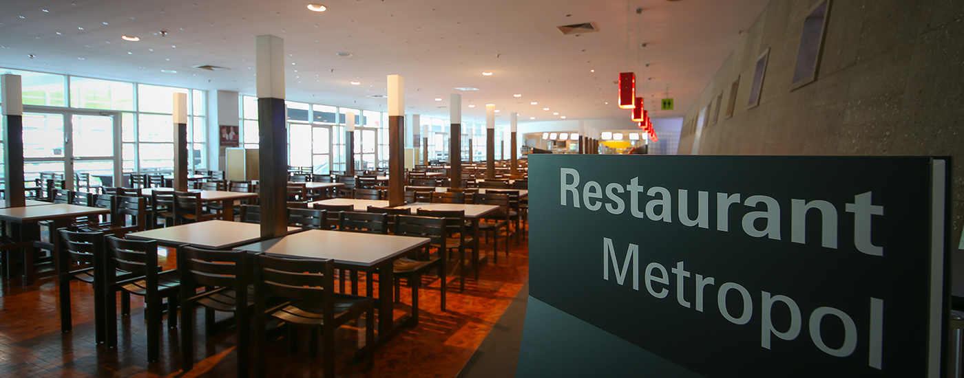 View into the Restaurant Metropol