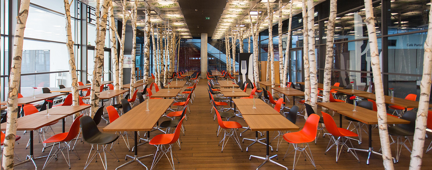 Blick ins Restaurant Verdino