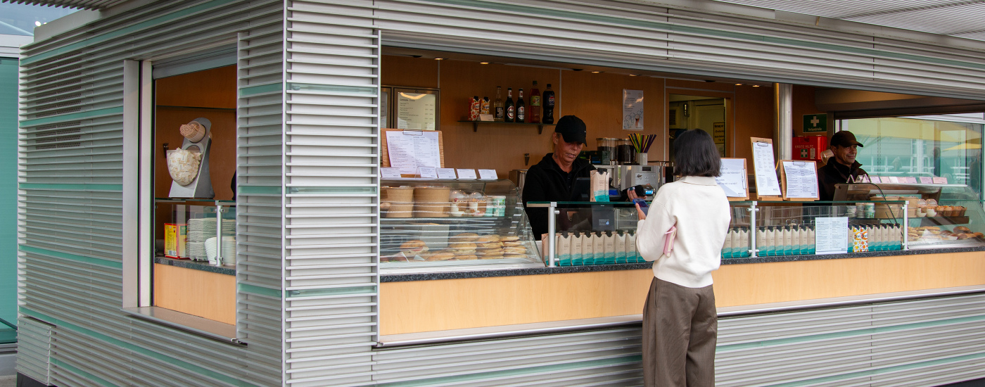 Café und Snack auf der Messe Frankfurt
