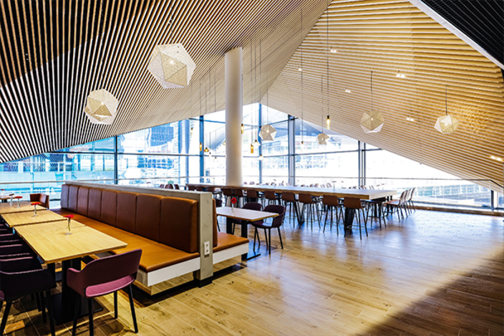 Blick ins Restaurant FInery
