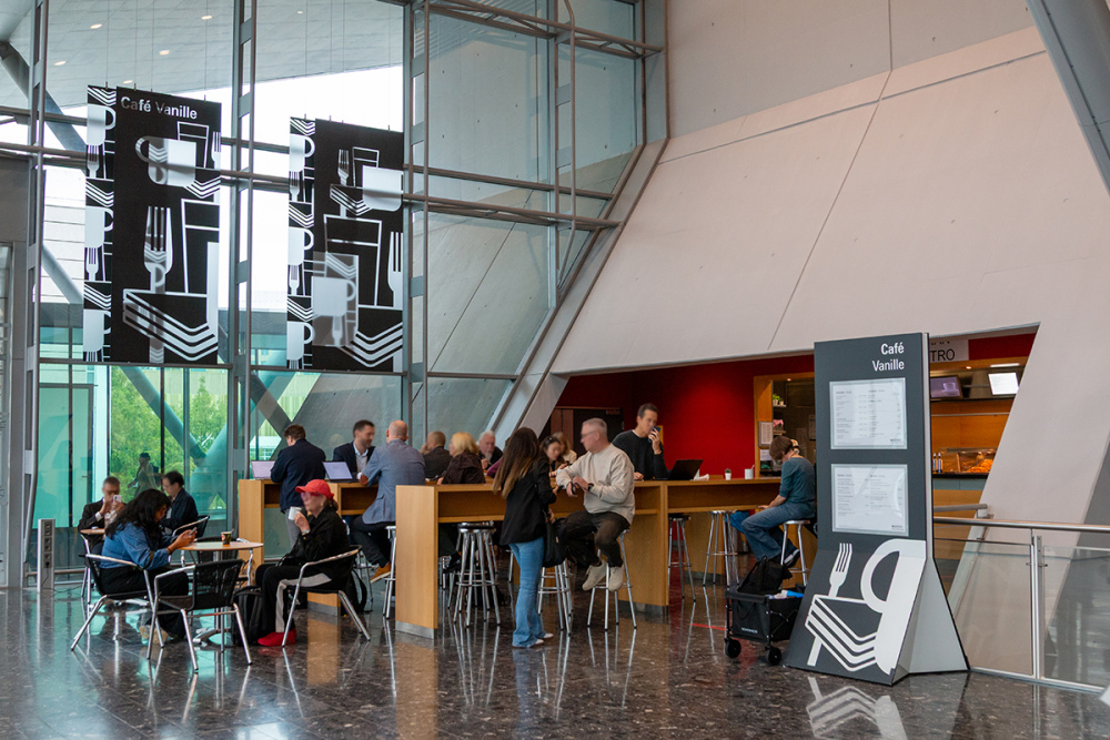 Café und Snack auf der Messe Frankfurt