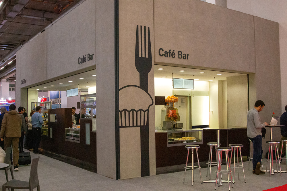 Café und Snack auf der Messe Frankfurt
