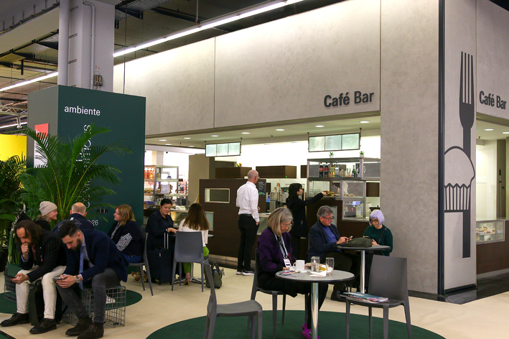 Café und Snack auf der Messe Frankfurt