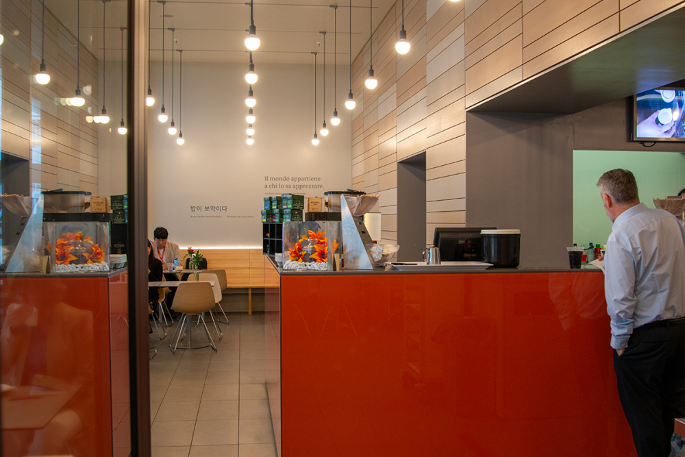 Café und Snack auf der Messe Frankfurt
