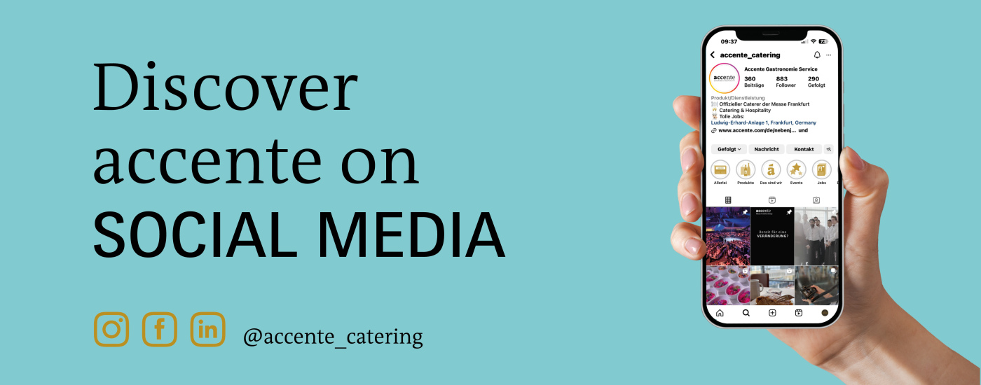 accente on Social Media
